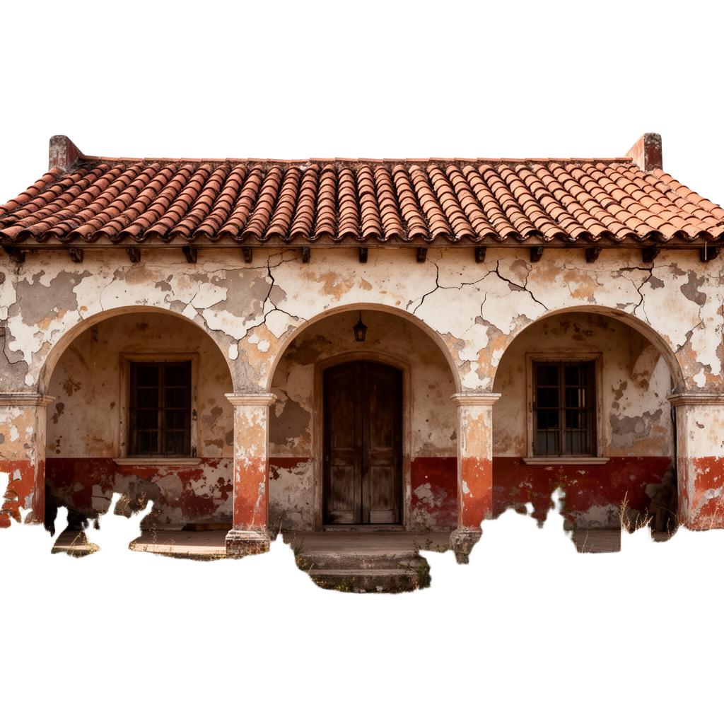 Casa deteriorada